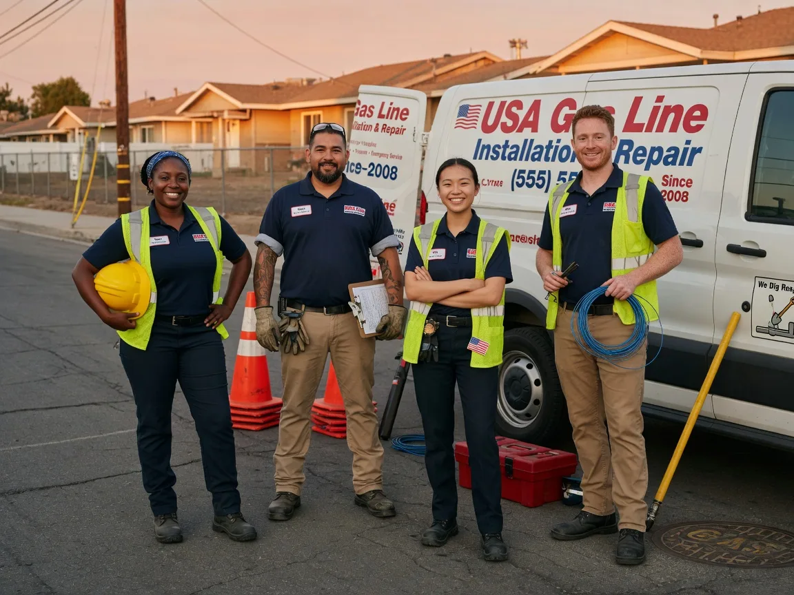 Gas Line Installation company in Columbus, NC